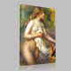 Renoir-Bather, known as Naked in the river Stampa su Tela