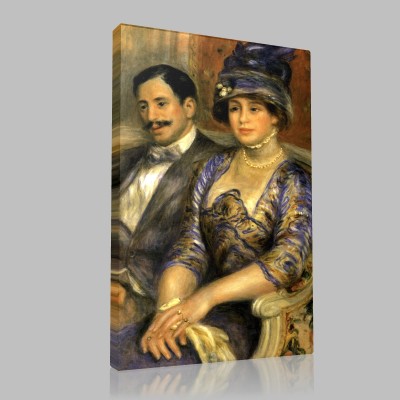 Renoir-Bernheim de Villers Stampa su Tela