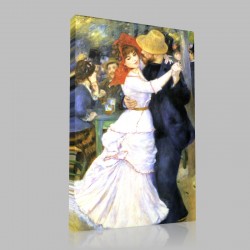 Renoir-Dance with Bougival Stampa su Tela