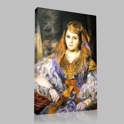 Renoir-Madame Stora en Algérienne Canvas