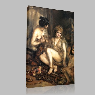 Renoir-Parisiennes en Algériennes Canvas