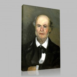 Renoir-Portrait du père de Renoir Stampa su Tela