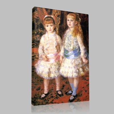 Renoir-Rose and Blue, Small Cahen of Antwerp Canvas