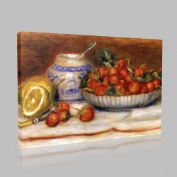 Renoir-Still life,Cutters Stampa su Tela