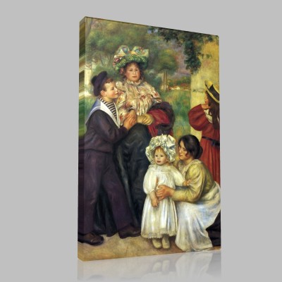 Renoir-The Family of the artist Canvas