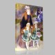 Renoir-The Walk,twins Stampa su Tela