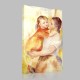 Renoir-Woman and the Kid Canvas