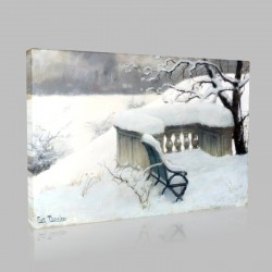 Thaulow-Elbpark,Hamburg Stampa su Tela