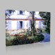 Édouard Manet-An alley in the garden of Rueil Canvas