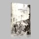 Édouard Manet-The Barricade, lithographs Canvas