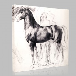 Edgar Degas-Babylone Stampa su Tela