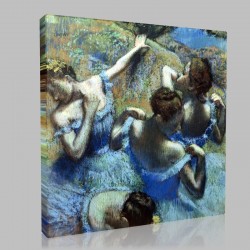 Edgar Degas-Ballet Dancers (5) Stampa su Tela