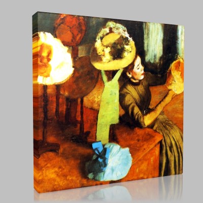 Edgar Degas-Chez la modiste Canvas