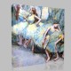 Edgar Degas-Danseuses dans les coulisses Canvas