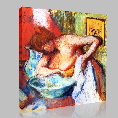 Edgar Degas-La Toilette,Pastel Canvas Edgar Degas-La Toilette,Pastel Canvas