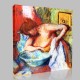 Edgar Degas-La Toilette,Pastel Canvas Edgar Degas-La Toilette,Pastel Canvas