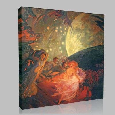 Paul-Albert Besnard-Salon des Sciences Stampa su Tela