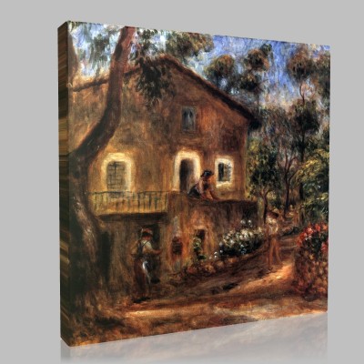 Renoir-La Ferme des Collettes Canvas