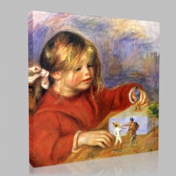 Renoir-Playing Stampa su Tela