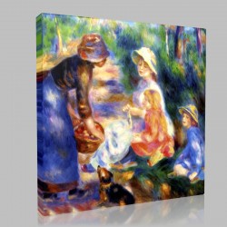 Renoir-The Commercial one of Apples Stampa su Tela