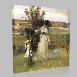 Berthe Morisot-Hide-and-seek Stampa su Tela