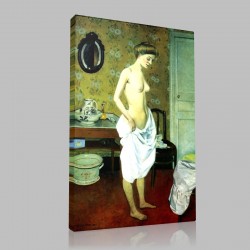 Félix Valloton-The Toilet Stampa su Tela