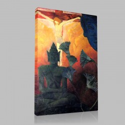 Paul Ranson-Christ et Bouddha Stampa su Tela