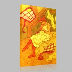 Paul Ranson-The Attic Stampa su Tela