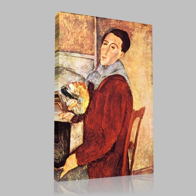 Amedeo Modigliani-Portrait de l'artiste par lui-même Canvas