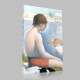 Georges-Pierre Seurat-A bathe with Asnières Detail Canvas