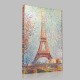 Georges-Pierre Seurat-Eiffel Tower Canvas