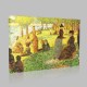 Georges-Pierre Seurat-One Sunday afternoon in the island of the Large-Bowl Study Canvas