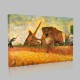Georges-Pierre Seurat-es Terrassiers Canvas