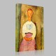 Amedeo Modigliani-Girl with the Blouse with pea Canvas