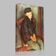 Amedeo Modigliani-Jeune homme assis Canvas