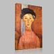 Amedeo Modigliani-La Fillette au béret Canvas