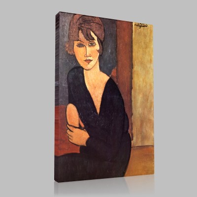 Amedeo Modigliani-Madame Reynouard Canvas