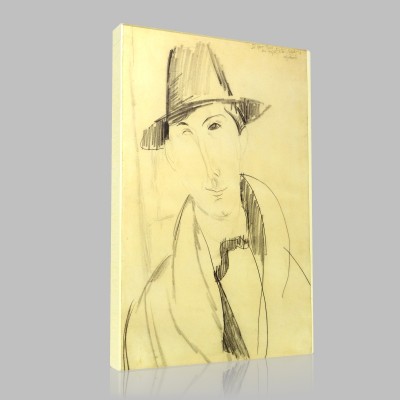 Amedeo Modigliani-Mario the Musician Canvas
