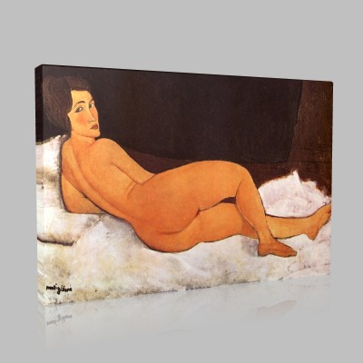 Amedeo Modigliani-Nu couché sur le côté gauché Canvas Amedeo Modigliani-Nu couché sur le côté gauché Canvas