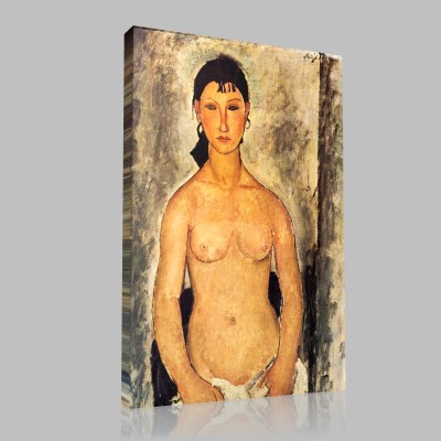 Amedeo Modigliani-Nu debout (Elvire) Canvas Amedeo Modigliani-Nu debout (Elvire) Canvas