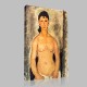 Amedeo Modigliani-Nu debout (Elvire) Canvas Amedeo Modigliani-Nu debout (Elvire) Canvas