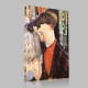 Amedeo Modigliani-portrait de Franck Burty Havilland Canvas