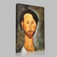 Amedeo Modigliani-Portrait de Léopold Zborowski Canvas Amedeo Modigliani-Portrait de Léopold Zborowski Canvas