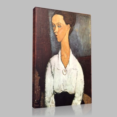 Amedeo Modigliani-Portrait de Lunia Czechowska Canvas