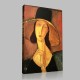 Amedeo Modigliani-Portrait of Anna Zborowska (2) Canvas