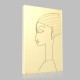 Amedeo Modigliani-Woman in Profile Canvas