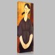 Amedeo Modigliani-Portrait de Paulette Jourdain Canvas