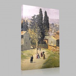 Fausto Zonaro-10 Stampa su Tela