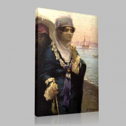 Fausto Zonaro-25 Stampa su Tela