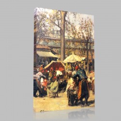 Fausto Zonaro-51 Stampa su Tela